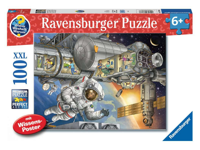 Puzzle 100 Teile Auf der Weltraumstation