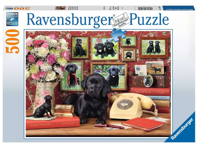 Puzzle 500 Teile Meine treuen Freunde
