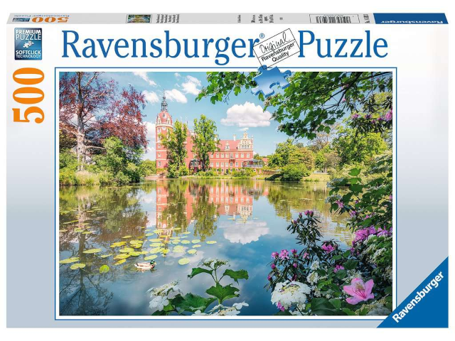 Puzzle 500 Teile Märchenhaftes Schloss Muskau