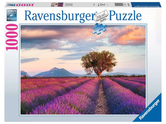 Puzzle 1000 Teile Lavendelfeld zur gold.Stun.1000p
