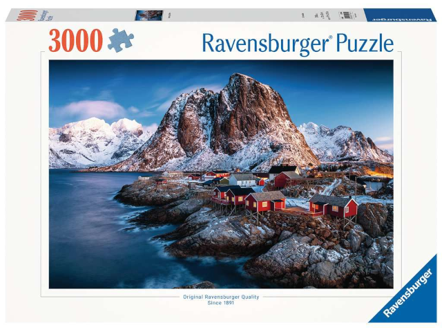 Puzzle 3000 Teile: Hamnoy, Lofoten