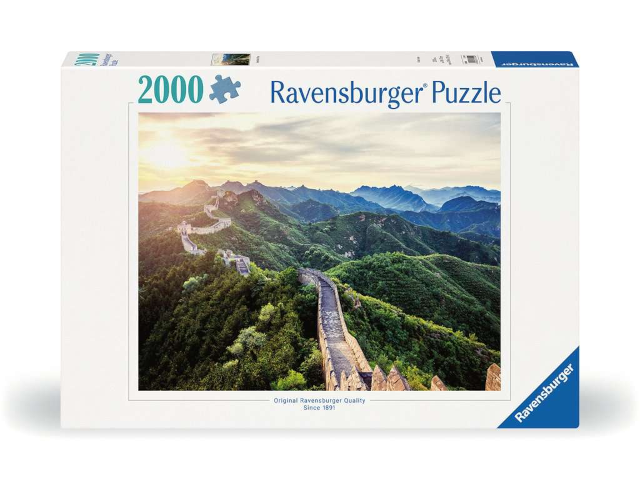 Puzzle 2000 Teile Chinesische Mauer im Sonnenlicht