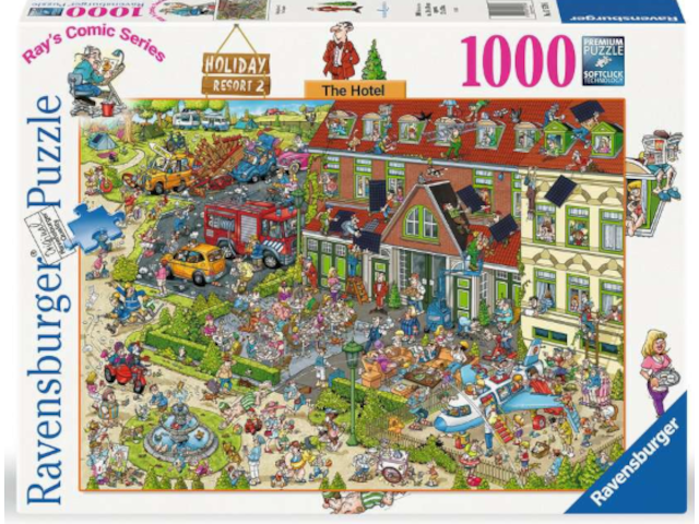 Puzzle 1000 Teile: Holiday Resort 2 - The Hotel