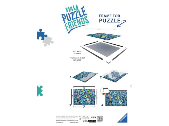 Bilderrahmen für Puzzle mit 500 Teilen - 0