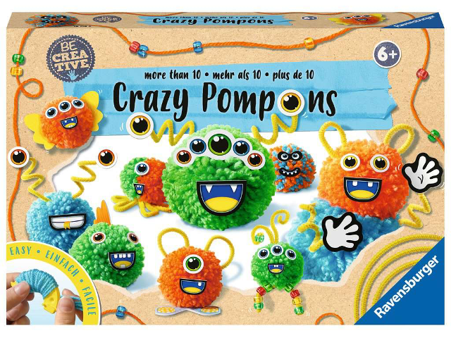 Be Creative Crazy Pompons D/F/I/E/NL/EN
