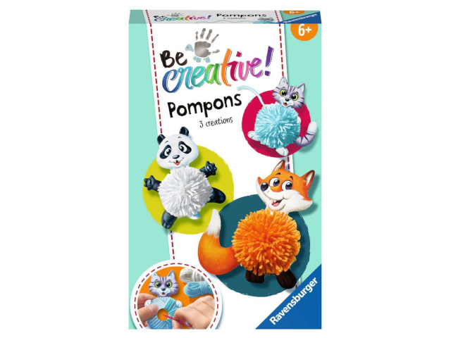 BeCreative Pompon Animals