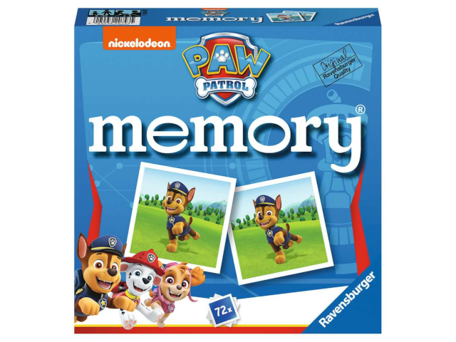 Paw Patrol memory D/F/I/NL/EN/E