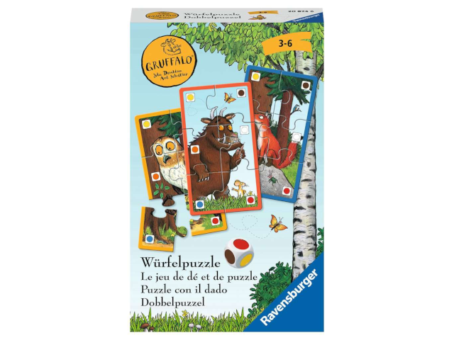 Grüffelo Würfelpuzzle D/F/I/NL