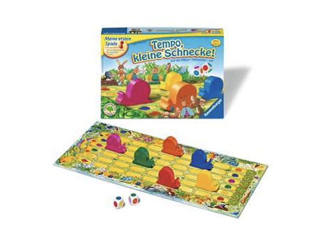 Tempo, kleine Schnecke! D