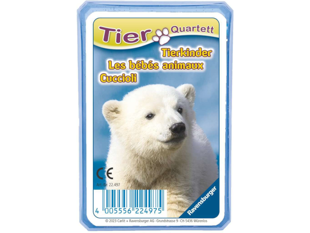 Quartett: Tierkinder