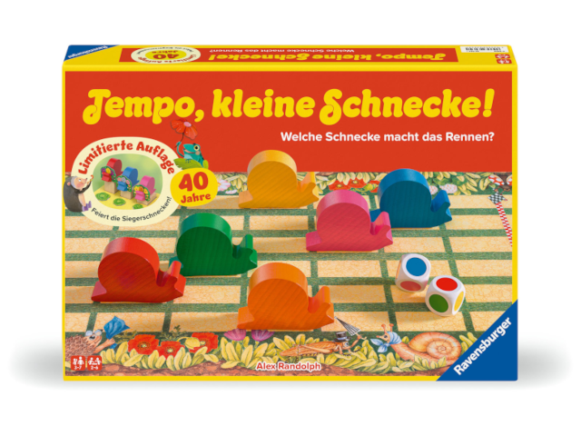 Tempo, kleine Schnecke! 40 Jahre Jubiläum