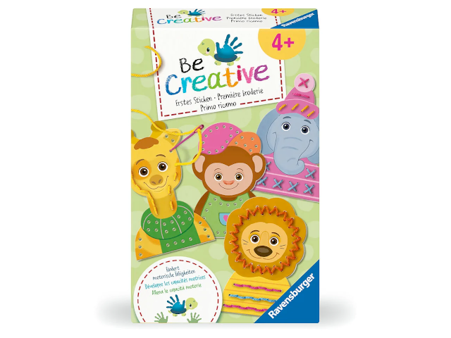 BeCreative - erstes Sticken