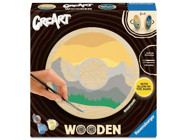 CreArt Wooden - Malen nach Zahlen - Berge