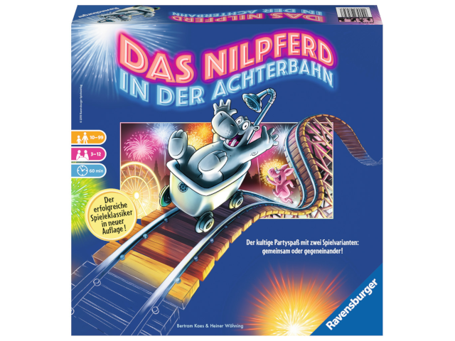 Nilpferd in der Achterbahn 18 D