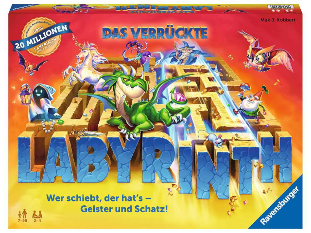 Das verrückte Labyrinth `21 - Spieleklassiker