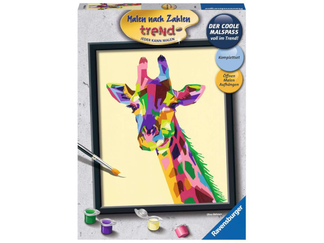 Bunte Giraffe D