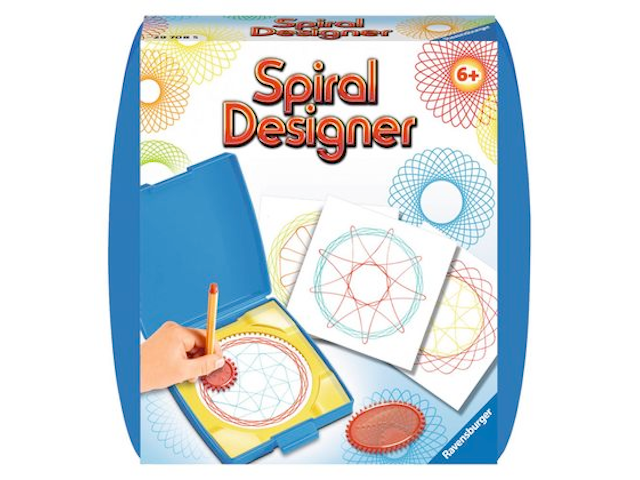 Mini Spiral Designer Blue