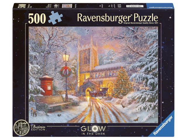 Puzzle 500 Teile: funkelnde Weihnachten