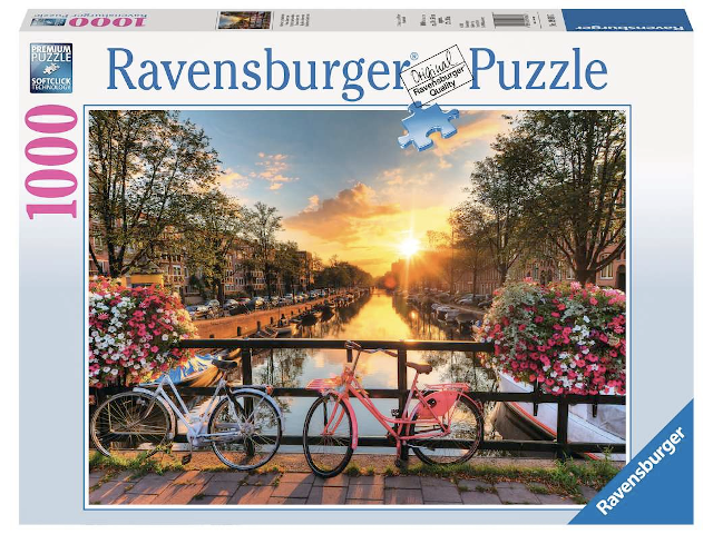 Puzzle 1000 Teile Fahrräder in Amsterdam