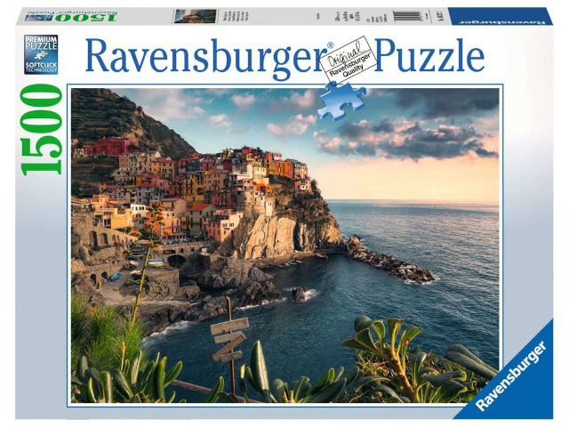 Puzzle 1500 Teile: Blick auf Cinque Terre