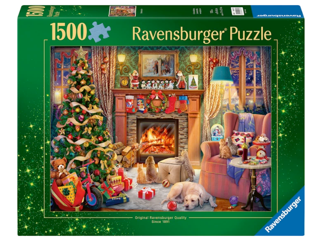 Puzzle 1500 Teile: Heiligabend