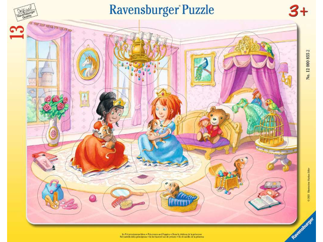 Rahmenpuzzle Im Prinzessinnenschloss