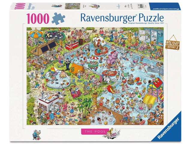 Puzzle 1000 Teile: Holiday Resort The Pool