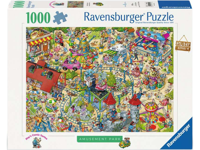 Puzzle 1000 Teile: Holiday Resort The Amusement Park
