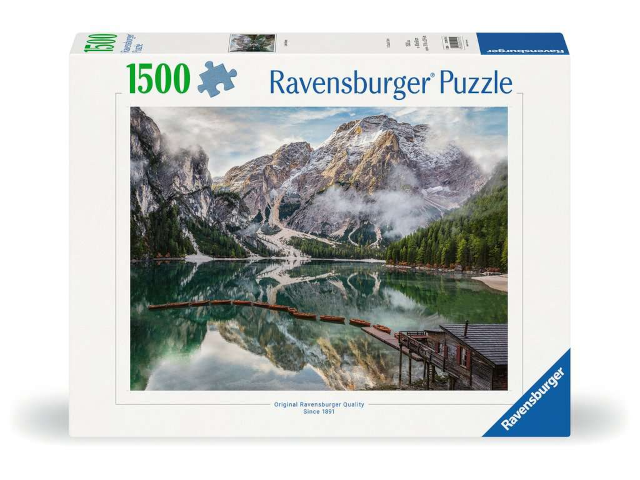 Puzzle 1500 Teile: Pragser Wildsee