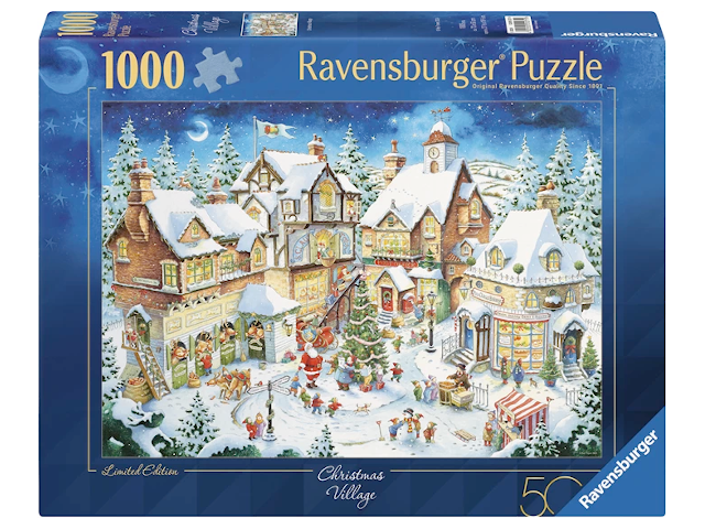 Puzzle 1000 Teile Weihnachtsdorf
