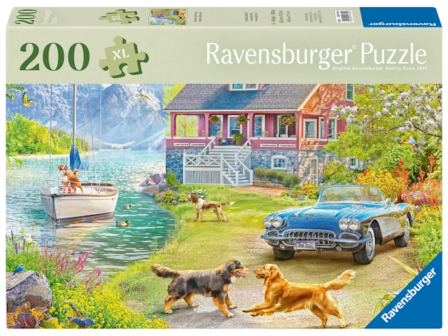 Puzzle Summer Lake House