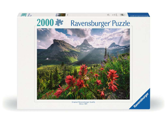 Puzzle 2000 Teile Pristine Mountains