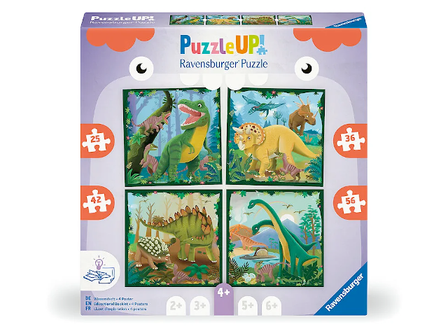 Puzzle Up! 4 Jahre Dinosaurier