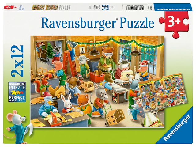 Weihnachtswerkstatt 2x12 Teile