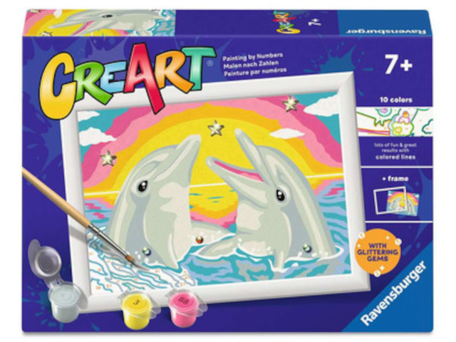 CreArt: Kids Happy Dolphins