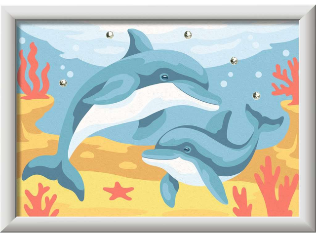 CreArt - MNZ springender Delfin