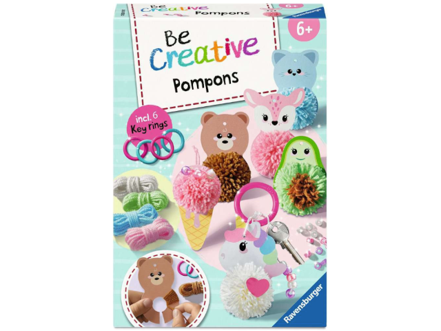 BeCreative - Pompons Kawaii