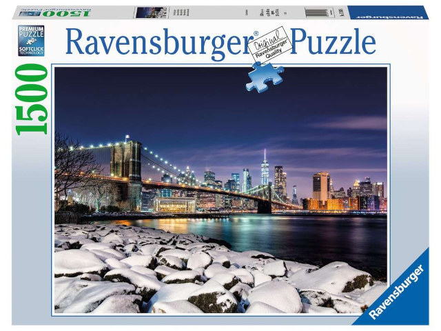 Puzzle 1500 Teile Winter in New York