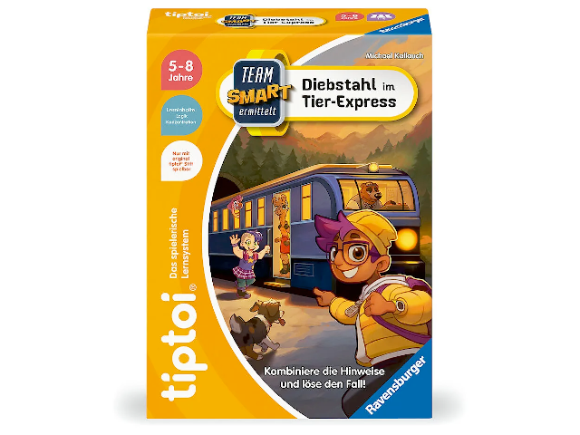 Tiptoi Team SMART ermittelt - Diebstahl im Tier-Express