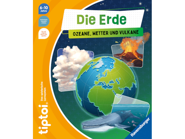 tiptoi® - Die Erde: Ozeane, Wetter und Vulkane