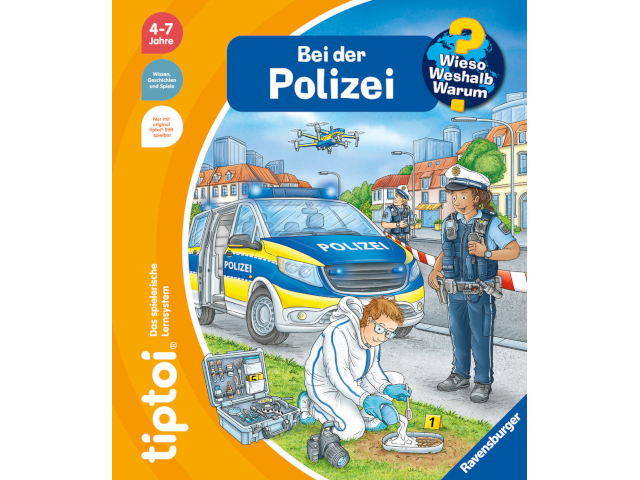 tiptoi® Wieso? Weshalb? Warum? - Bei der Polizei