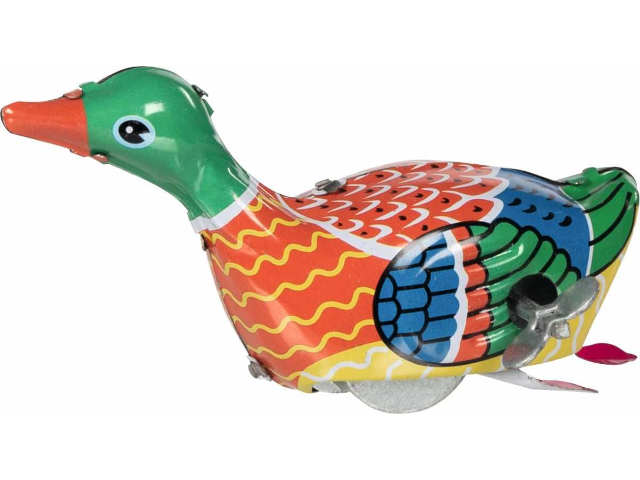 Ente aus Blech