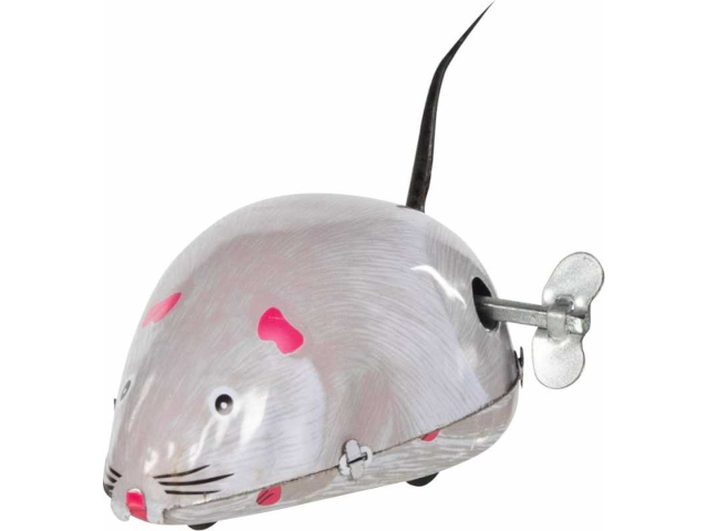 Maus grau aus Blech