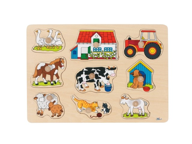 Steckpuzzle Bauernhof