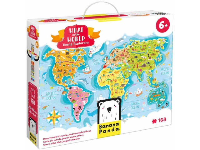 Puzzle `What in the World. Young Explorers`