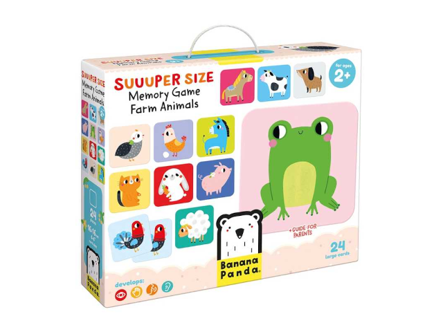 Memory `suuper Size Farm Animals`