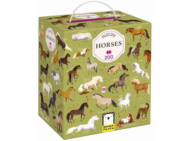 `Puzzlover Horses` 200 Teile