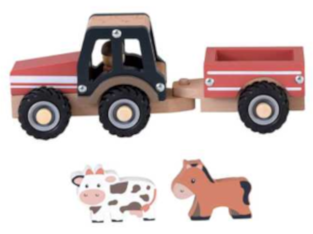 Traktor mit Anhänger