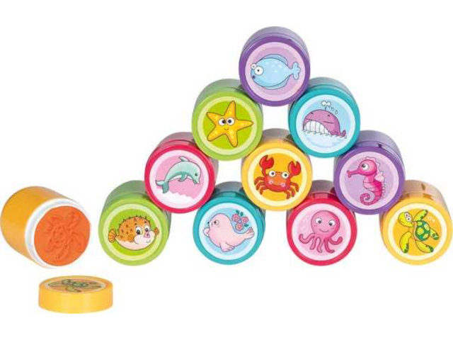 Stempel Meerestiere assortiert