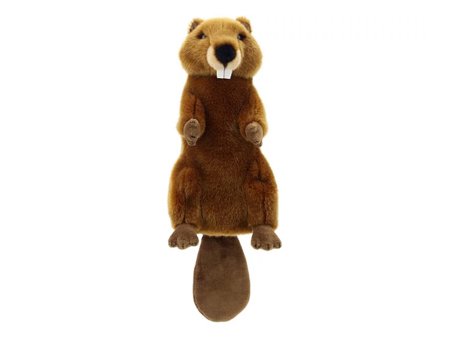 Handpuppe Biber